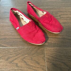 Toms Brand Red Flats